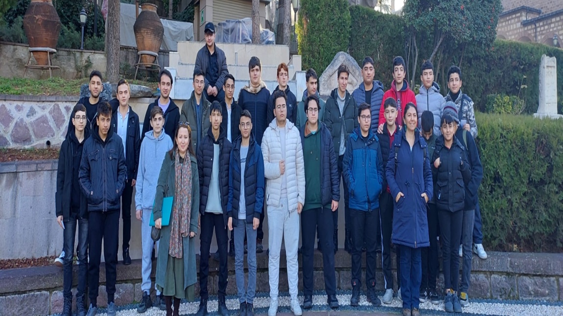 Öğrencilerimizle Anadolu Medeniyetleri Müzesindeydik